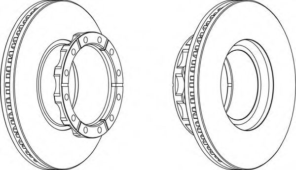Disc frana