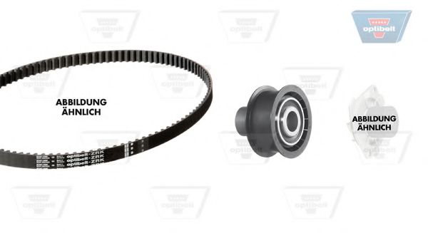 Set pompa apa + curea dintata 1