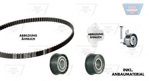 Set pompa apa + curea dintata 3