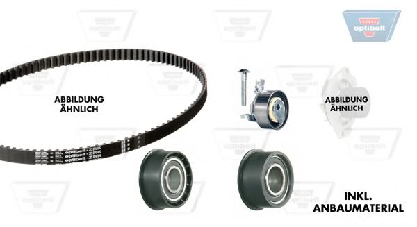 Set pompa apa + curea dintata 4
