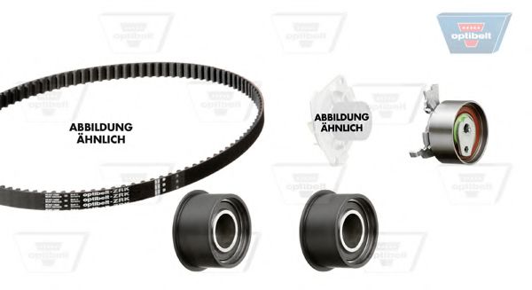 Set pompa apa + curea dintata 2