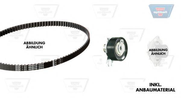Set pompa apa + curea dintata 1