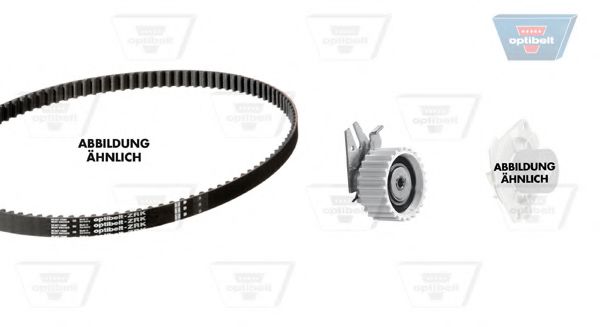 Set pompa apa + curea dintata 1