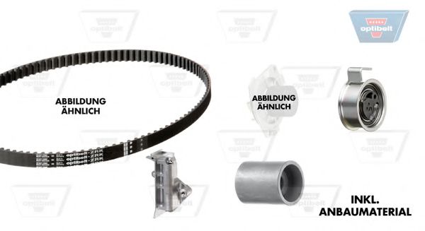 Set pompa apa + curea dintata 4