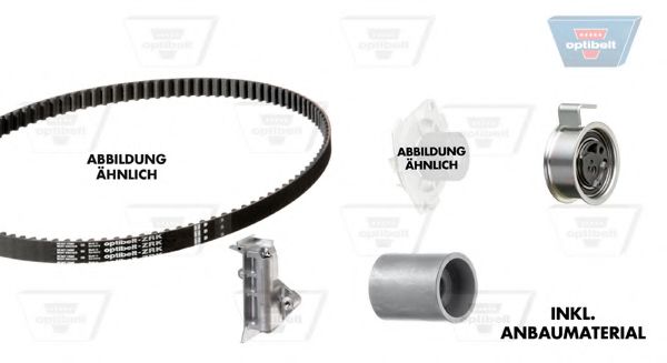 Set pompa apa + curea dintata 3