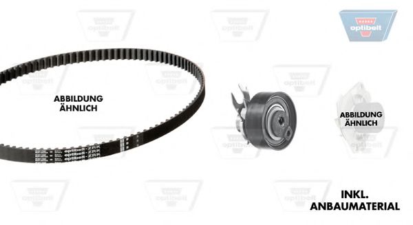 Set pompa apa + curea dintata 1