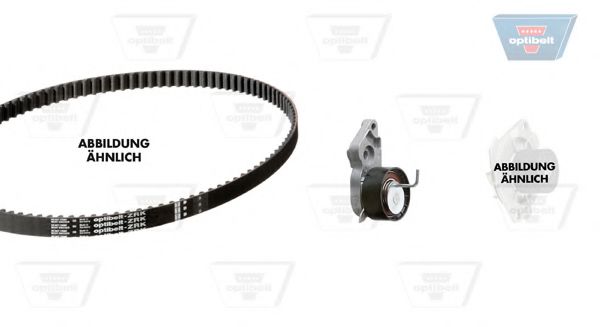 Set pompa apa + curea dintata 2