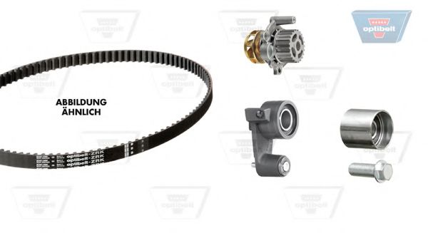 Set pompa apa + curea dintata 2
