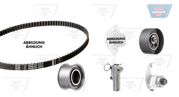 Set pompa apa + curea dintata 4
