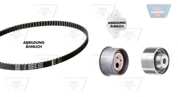 Set pompa apa + curea dintata 2