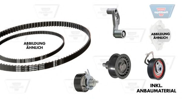 Set pompa apa + curea dintata 6