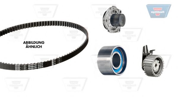 Set pompa apa + curea dintata 2