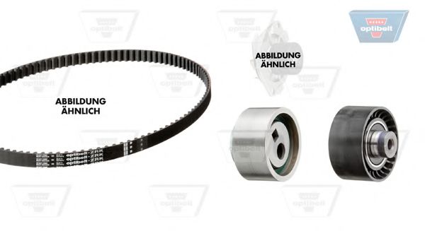 Set pompa apa + curea dintata 2