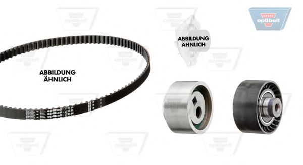 Set pompa apa + curea dintata 2