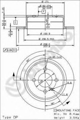 Disc frana