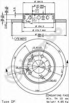 Disc frana