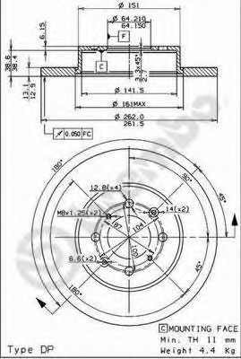 Disc frana