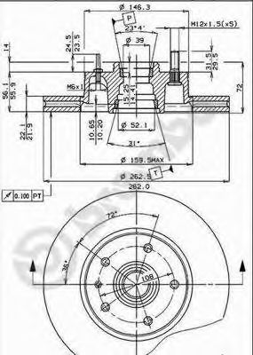 Disc frana