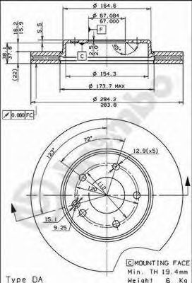 Disc frana