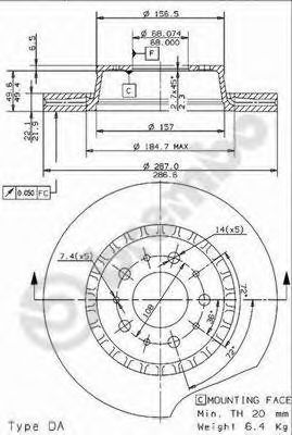 Disc frana