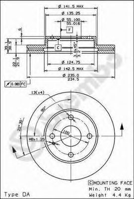Disc frana