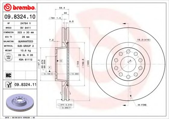 Disc frana