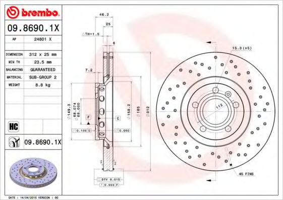 Disc frana