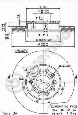 Disc frana