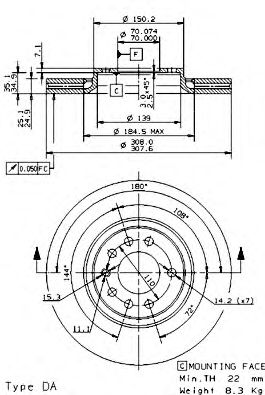 Disc frana