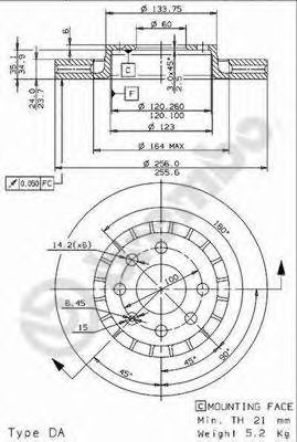 Disc frana
