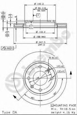 Disc frana