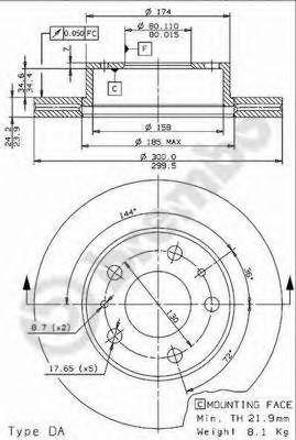 Disc frana