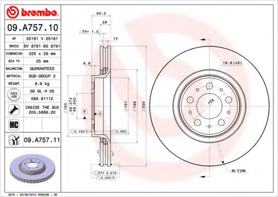 Disc frana