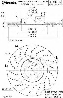Disc frana