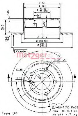 Disc frana