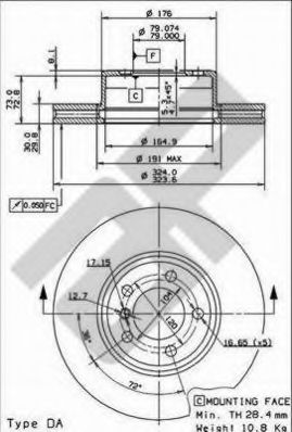 Disc frana