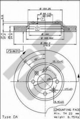 Disc frana