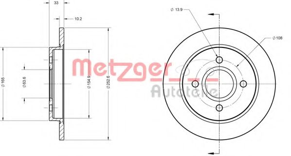 Disc frana