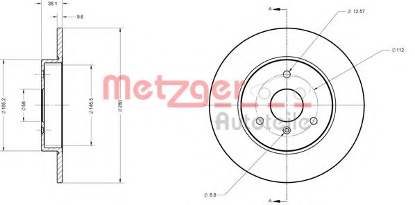 Disc frana