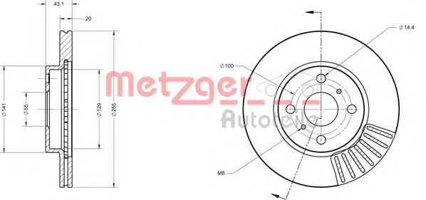 Disc frana