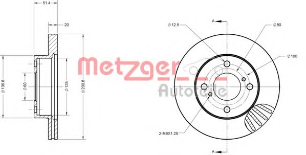 Disc frana 1