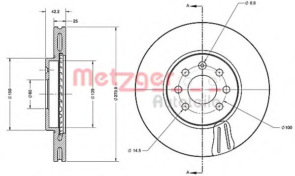 Disc frana 1