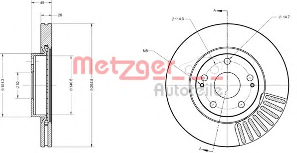 Disc frana