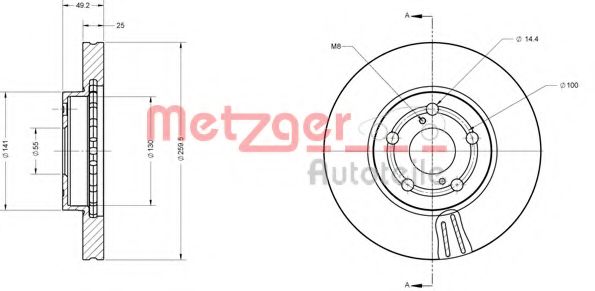 Disc frana