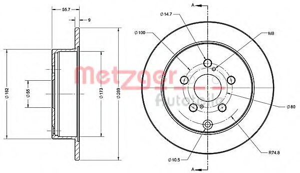 Disc frana 1
