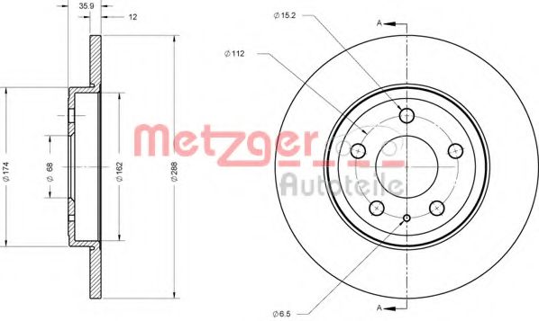 Disc frana