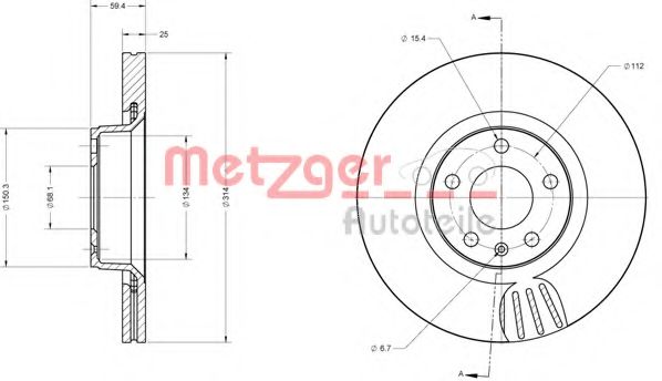 Disc frana