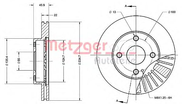 Disc frana 1