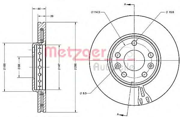 Disc frana 1