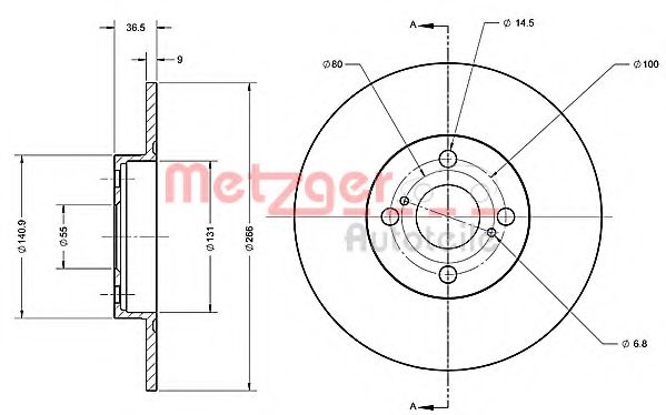 Disc frana 1